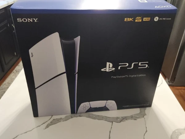 Sony PlayStation 5 Console Digital Version in White 3J76