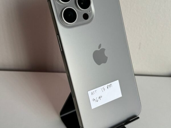 iPhone 15 Pro Max 256Gb AT&T Natural Titanium Like New 2K85